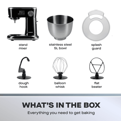 Daewoo 1000W 5L Baking Stand Mixer