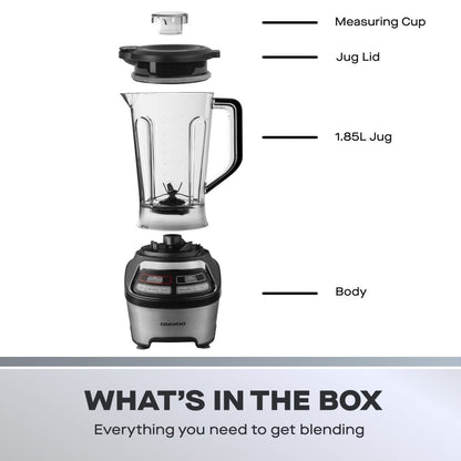 Daewoo 1200W 1.85L Samurai Powerblend Pro Blender