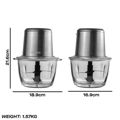 Daewoo Cordless Pro – 1L Rechargeable Food Chopper