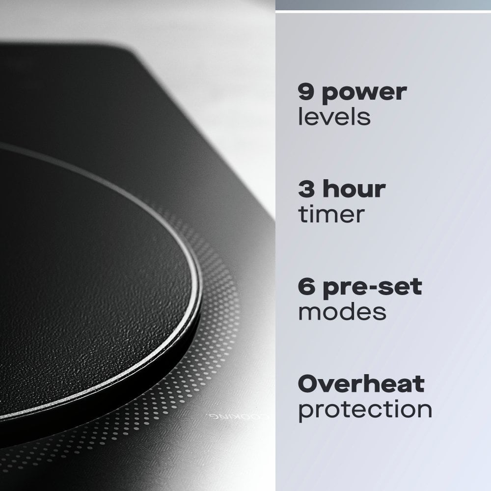 Daewoo 2200W Single Induction Hob
