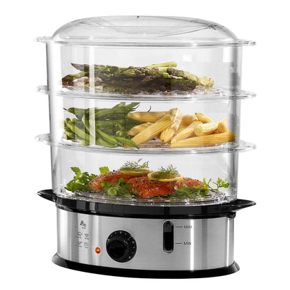 Daewoo 3 Tier Food Steamer – 9L