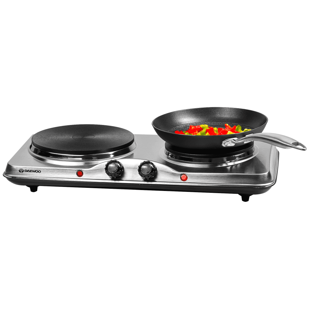 Daewoo Double Hot Plate – 2500W Portable Electric Hob