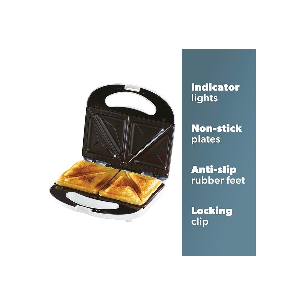 Daewoo 2 Portion Sandwich Toastie Maker