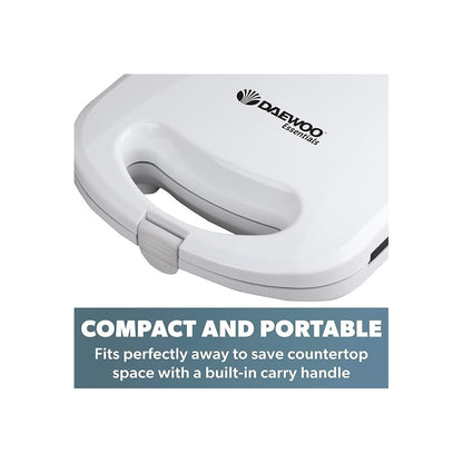 Daewoo 2 Portion Sandwich Toastie Maker