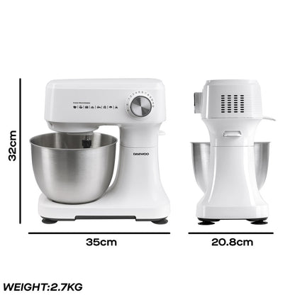 Daewoo Essentials 600W 3.5L Baking Stand Mixer