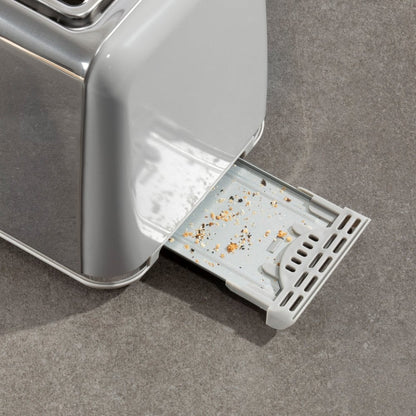 Daewoo Grey Kensington 2 Slice Toaster