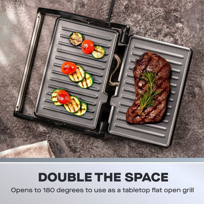 Daewoo Panini Press Sandwich Maker & Grill 750W
