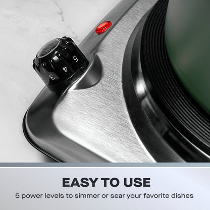Daewoo Single Hot Plate – 1500W Portable Electric Hob