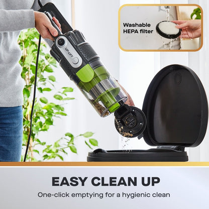 Daewoo Tornado 600W 2-in-1 Up-Lift Upright Corded Vacuum Cleaner