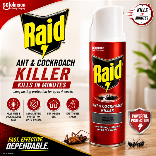 Raid Ant & Cockroach Killer Spray