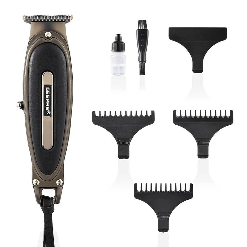 GEEPAS 6-In-1 Rechargeable Hair Clipper & Electric Trimmer