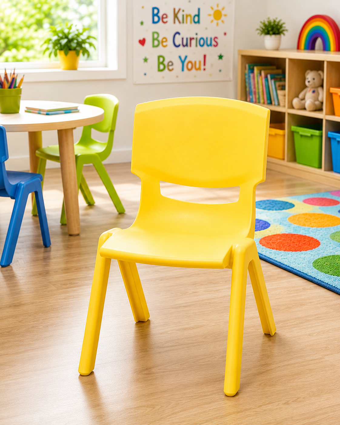 Kids Plastic Study & Activity Chair