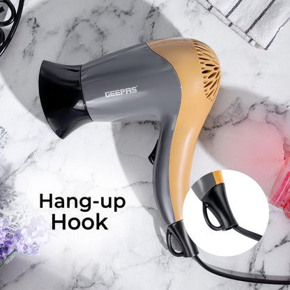 Geepas Mini Compact Lightweight Hair Dryer