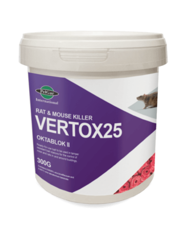 VERTOX 25  Rat & Mouse Killer – 300 g