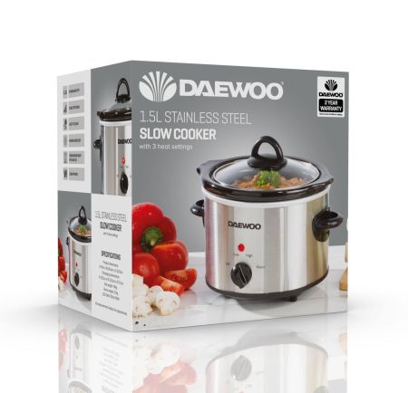 Daewoo Slow Cooker 1.5L